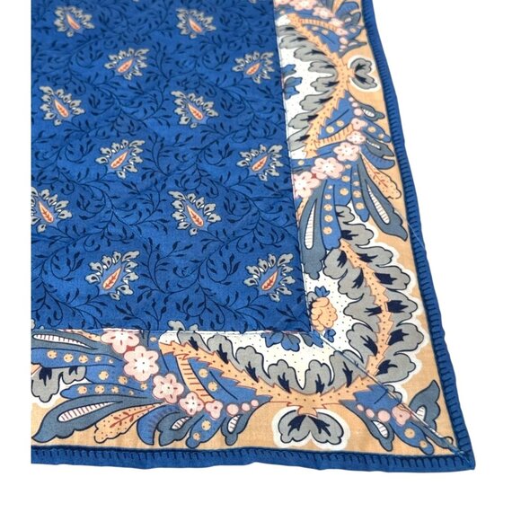 PIERRE DEUX French Country Placemat Campano Blue Quilted Cotton NWT - Picture 8 of 8